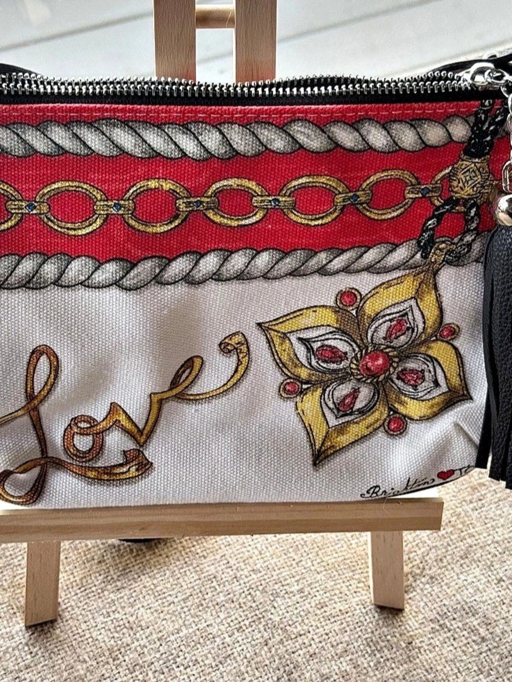 Brighton "Glitter & Go" Pouch Crossbody Bag